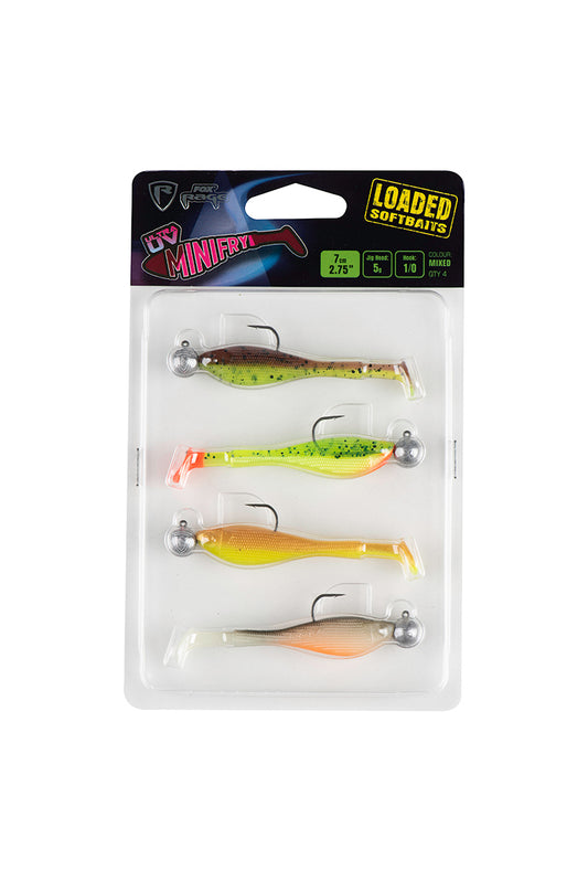 Fox Rage Ultra UV Mini Fry Loaded Lure Pack