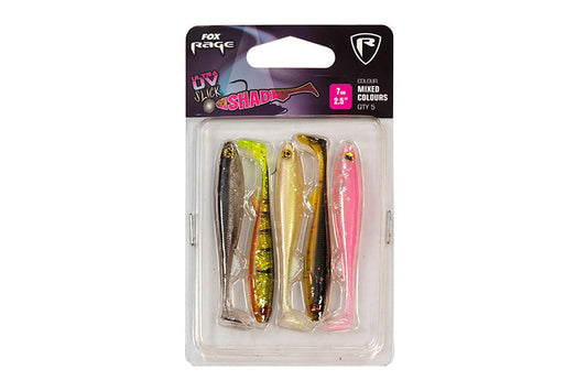 Fox Rage Ultra UV Mixed Colour Lure Packs